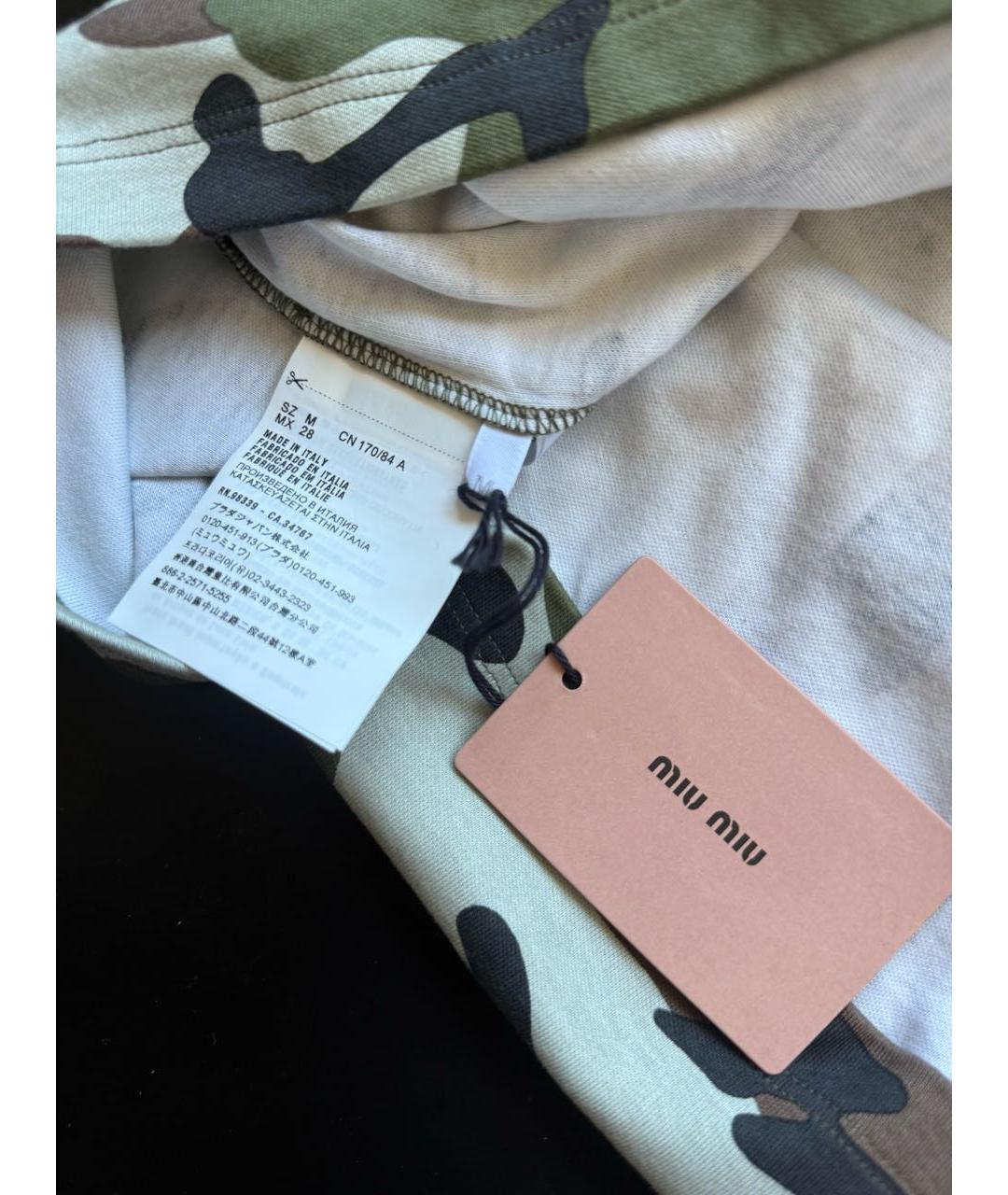MIU MIU Футболка, фото 5