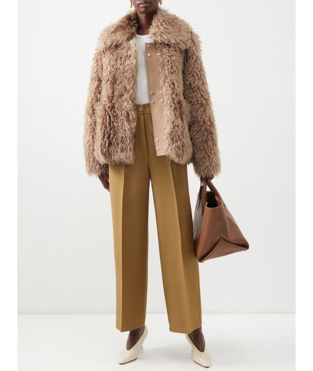 BURBERRY Коричневая шерстяная куртка, фото 2