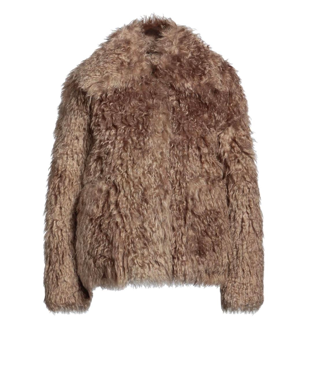 BURBERRY Коричневая шерстяная куртка, фото 1