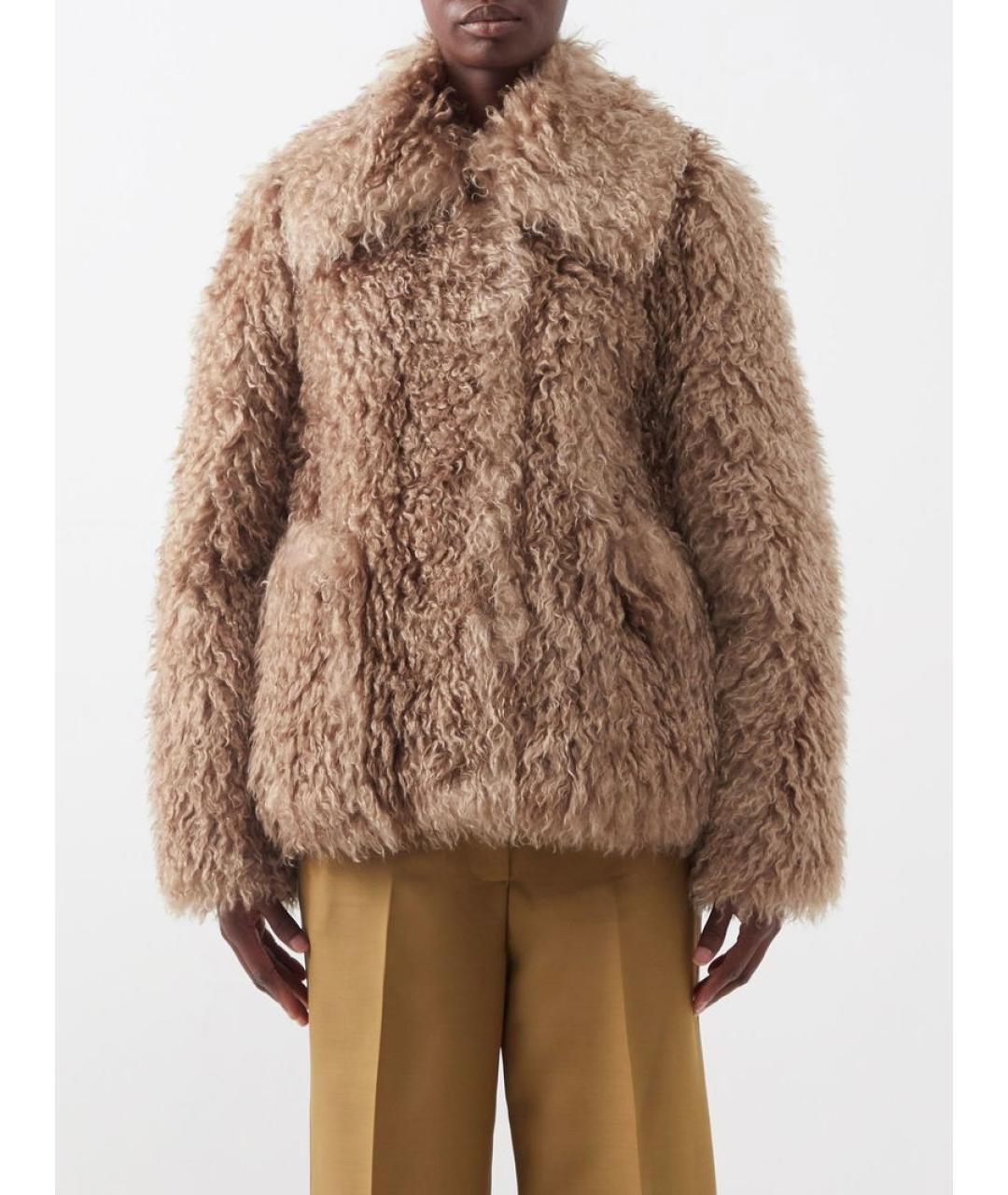 BURBERRY Коричневая шерстяная куртка, фото 3