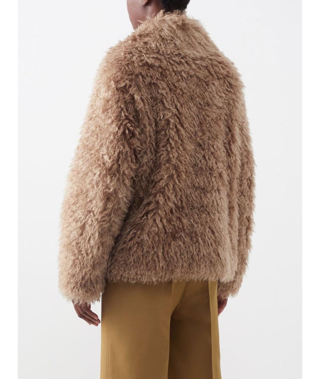 BURBERRY Коричневая шерстяная куртка, фото 4
