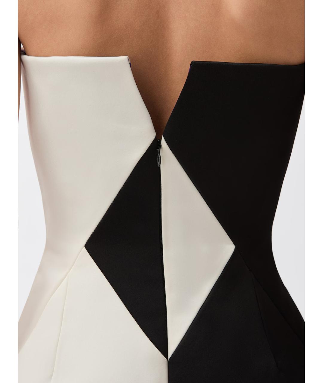 VERSACE Мульти шелковое коктейльное платье, фото 6
