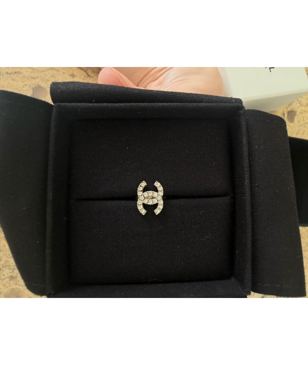 CHANEL Серебряные металлические серьги, фото 4