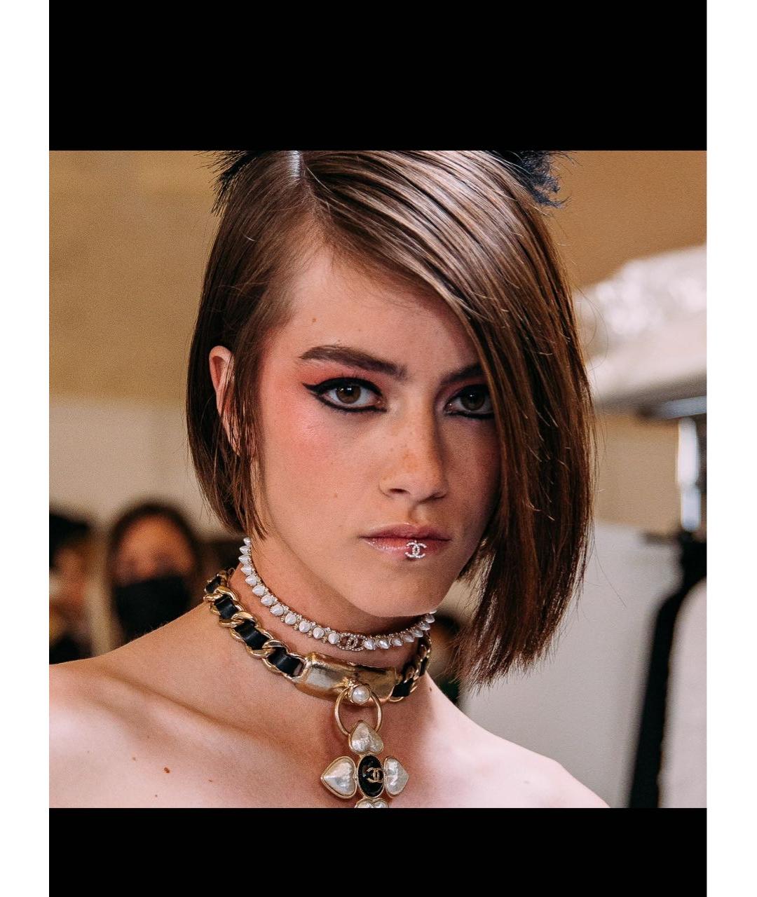 CHANEL Серебряные металлические серьги, фото 6