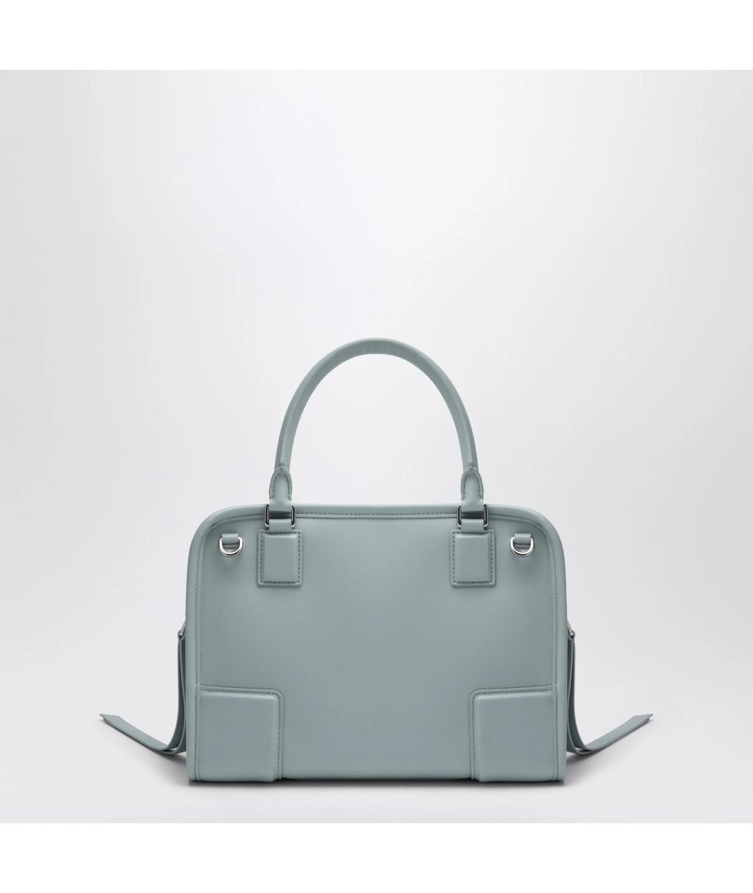 LOEWE Голубая кожаная сумка тоут, фото 2