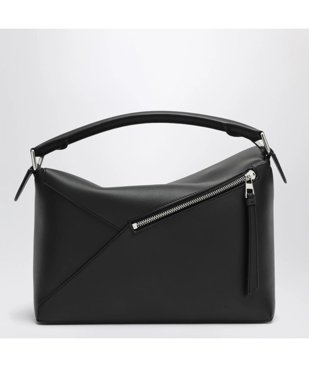 LOEWE Черная кожаная сумка через плечо, фото 2