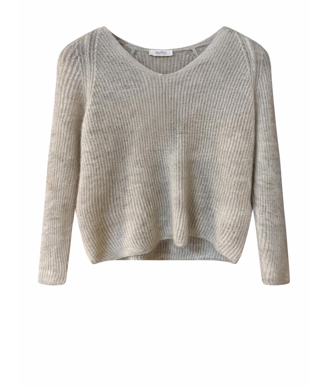 MAX MARA Бежевый кашемировый джемпер / свитер, фото 1