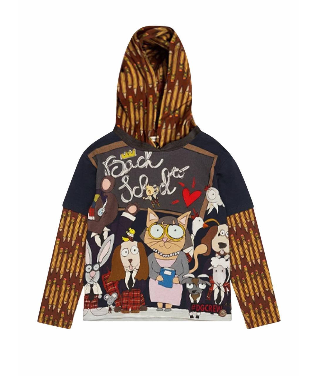 DOLCE&GABBANA Шелковая детская футболка, фото 1