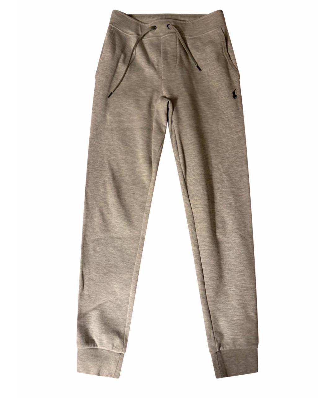 POLO RALPH LAUREN Серые хлопковые джинсы, фото 1