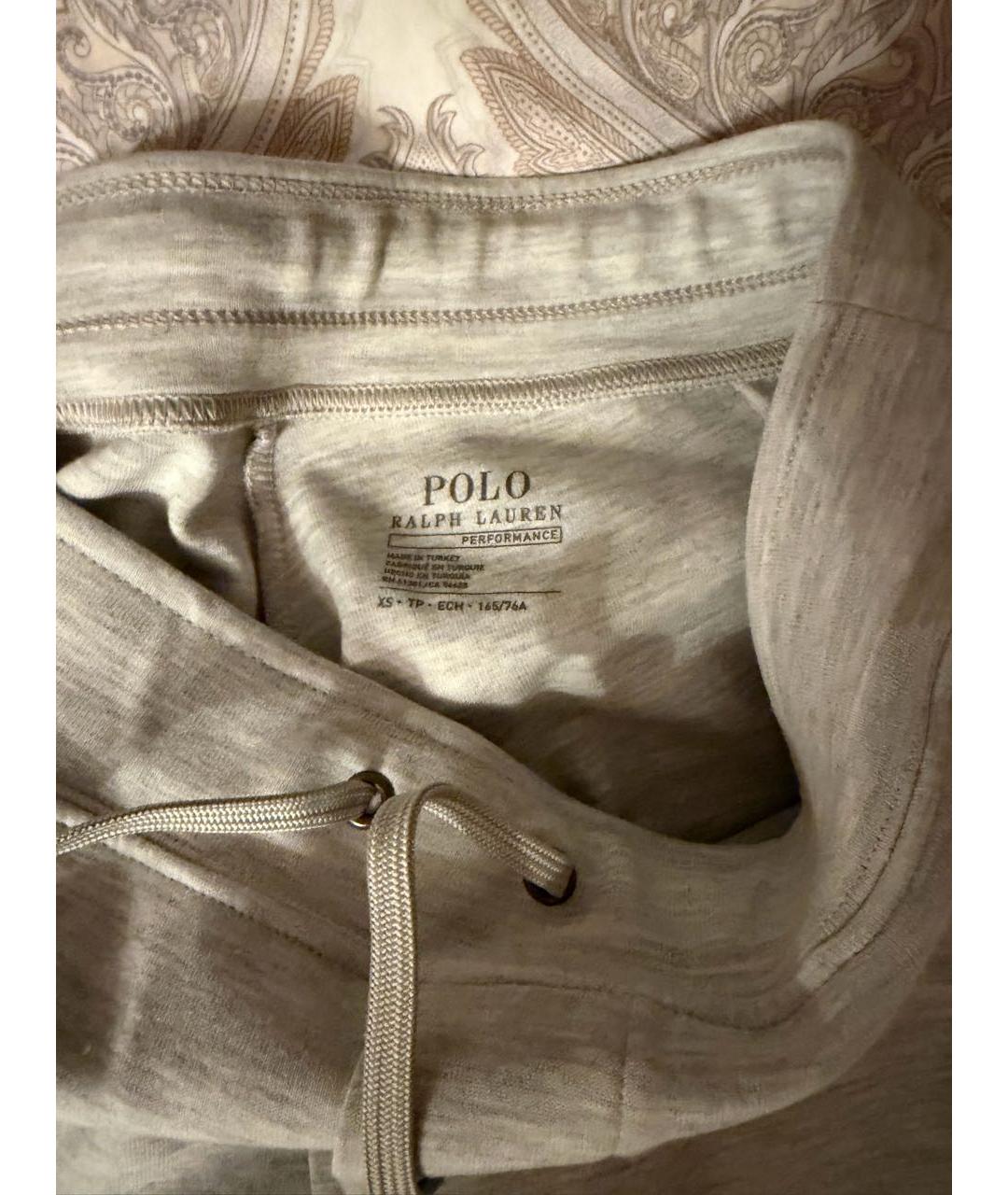 POLO RALPH LAUREN Серые хлопковые джинсы, фото 2
