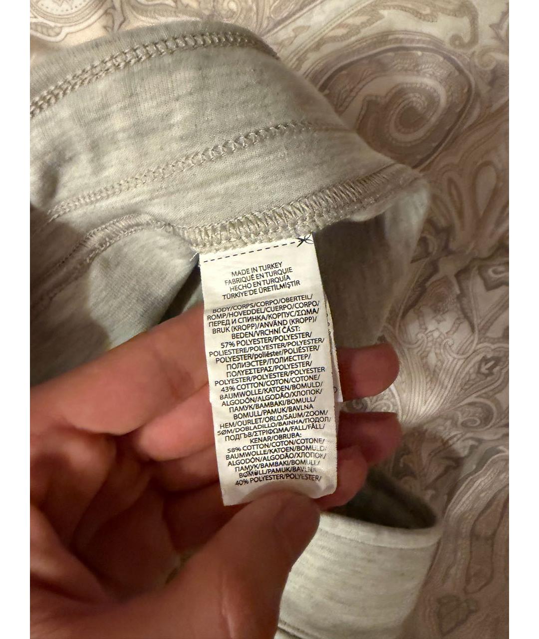 POLO RALPH LAUREN Серые хлопковые джинсы, фото 4
