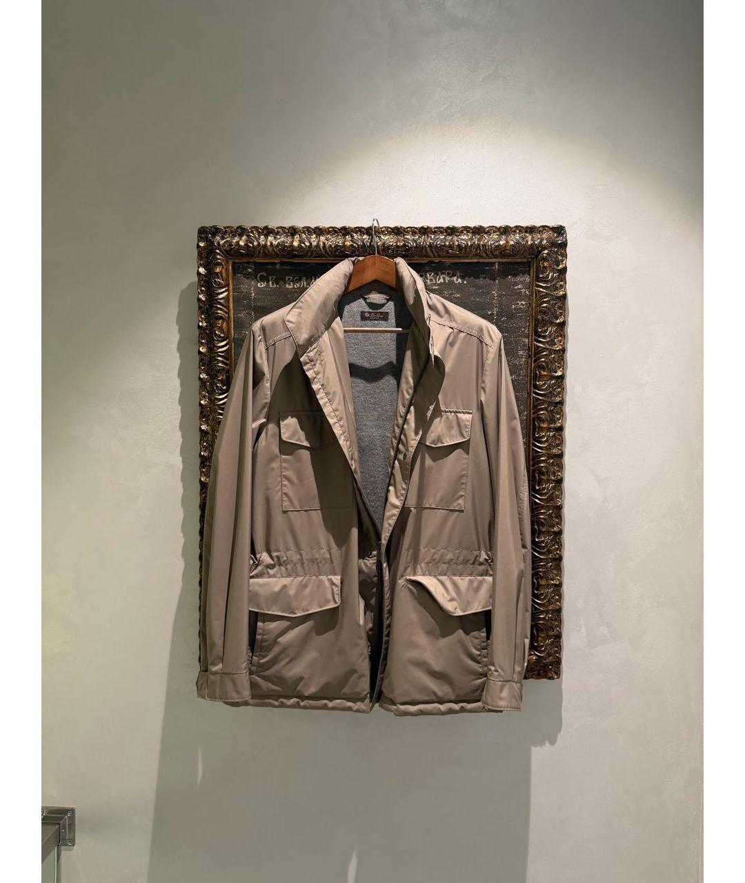 LORO PIANA Бежевая куртка, фото 6