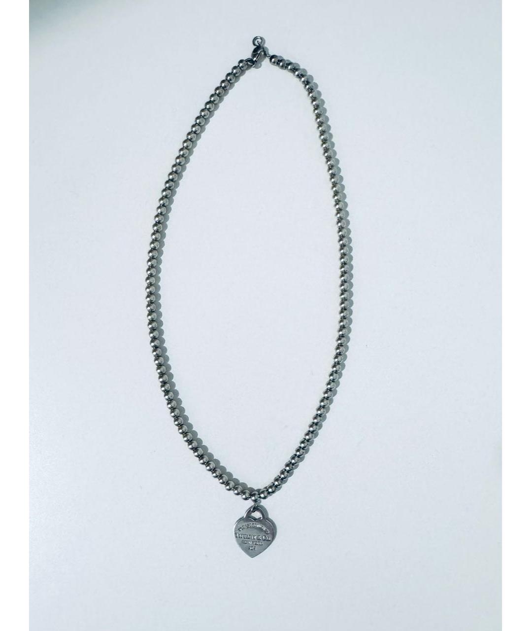 TIFFANY&CO Серебряное серебряное колье, фото 4
