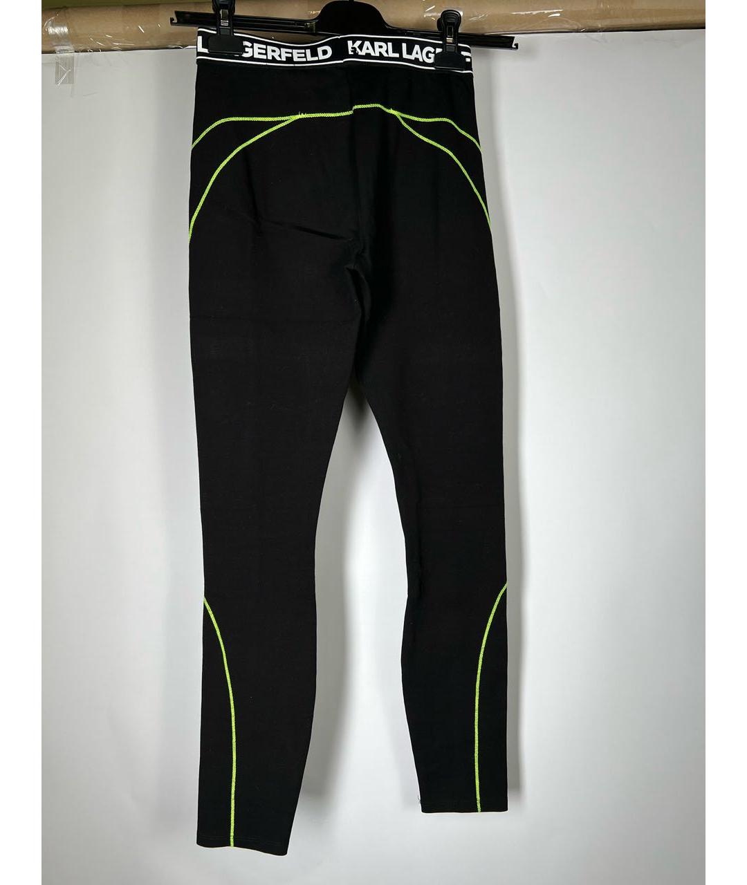 KARL LAGERFELD Черные спортивные брюки и шорты, фото 2