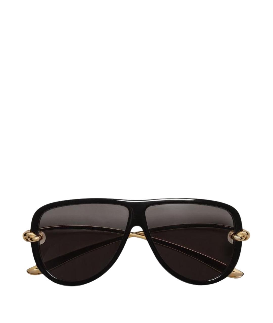 BOTTEGA VENETA Мульти металлические солнцезащитные очки, фото 1