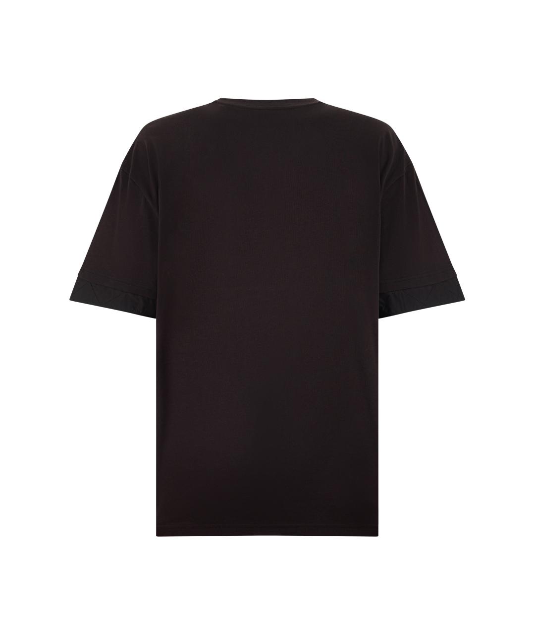 HUGO BOSS Черная хлопковая футболка, фото 2