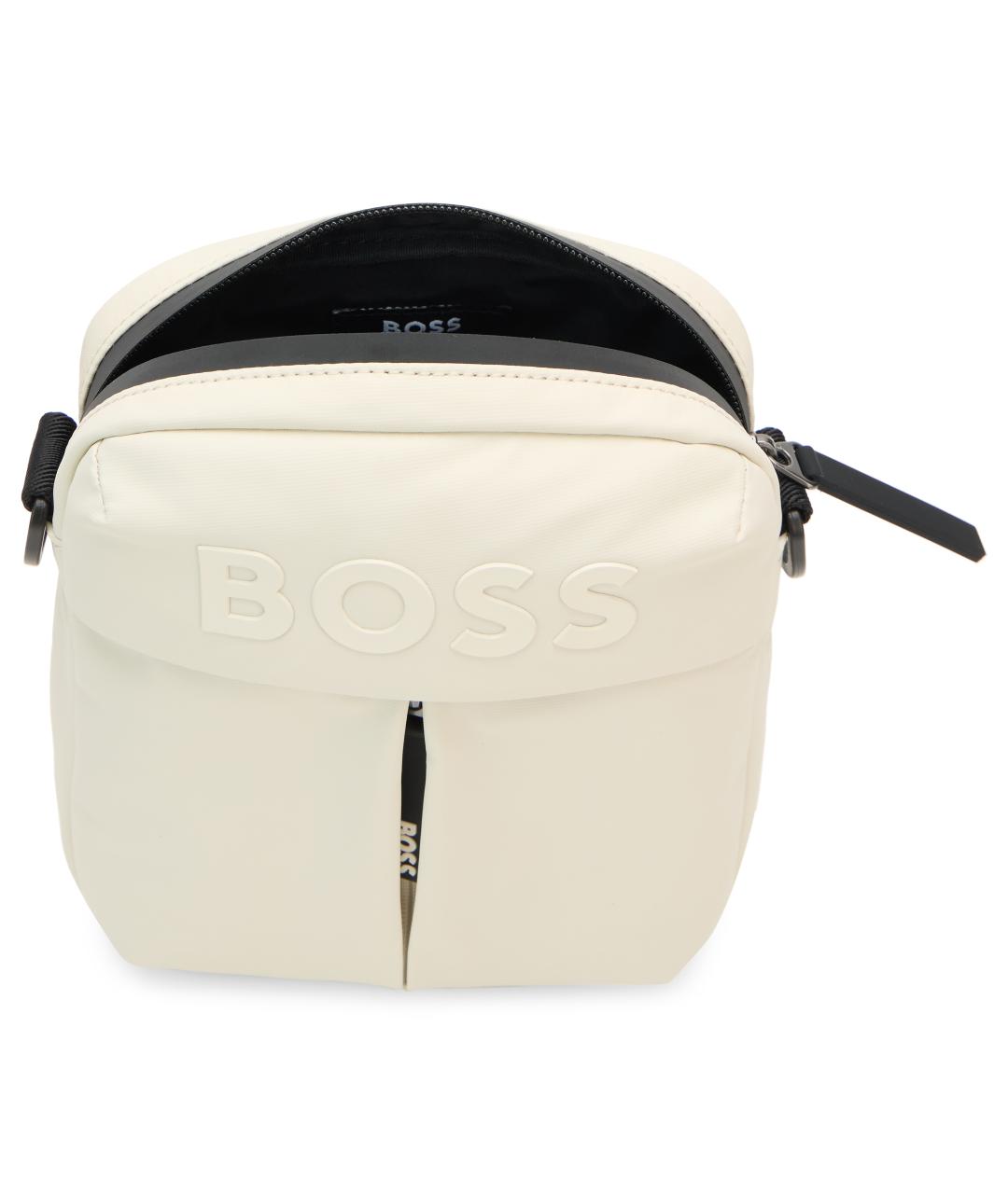 HUGO BOSS Бежевая сумка на плечо, фото 4