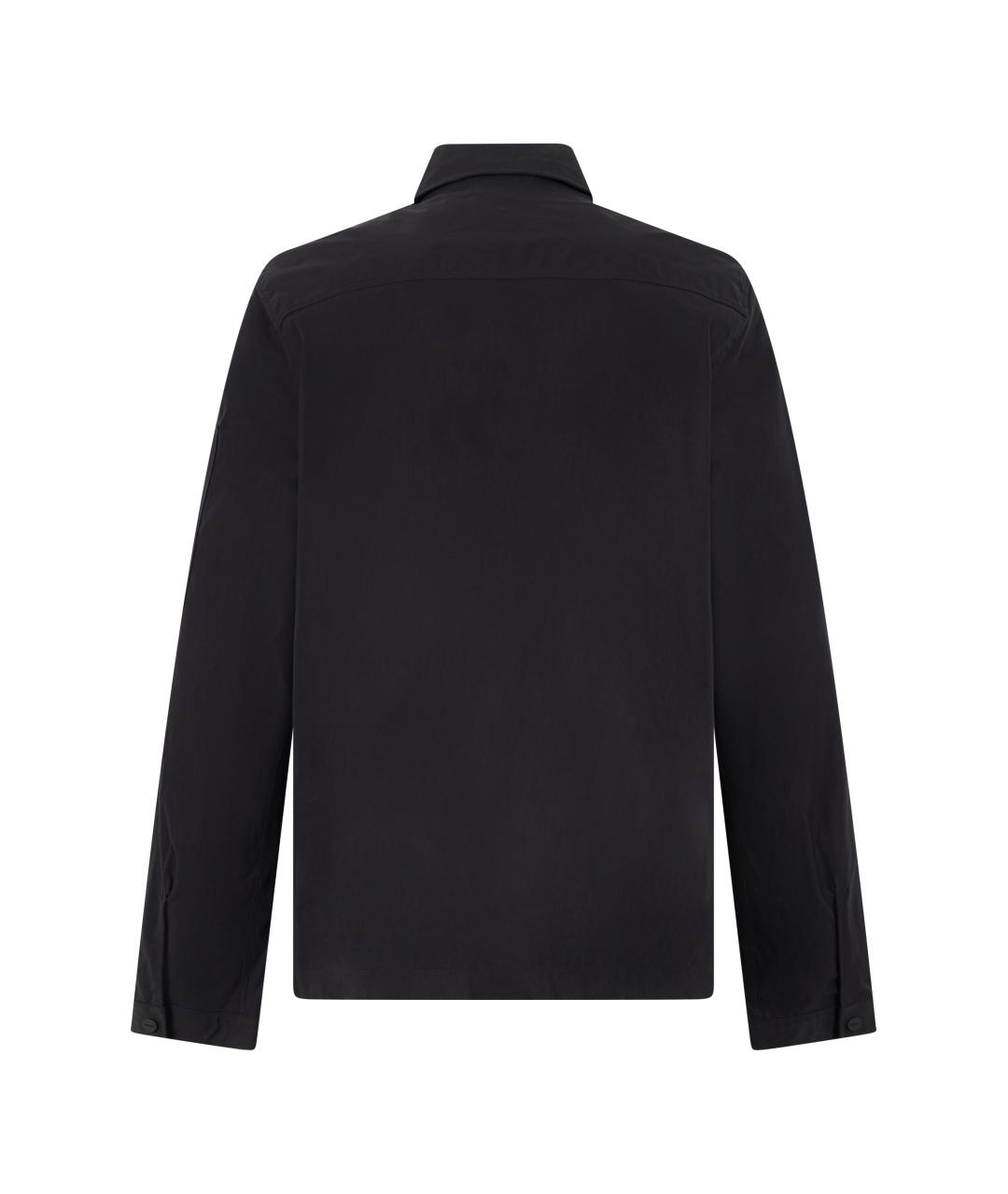 HUGO BOSS Черная хлопковая куртка, фото 2