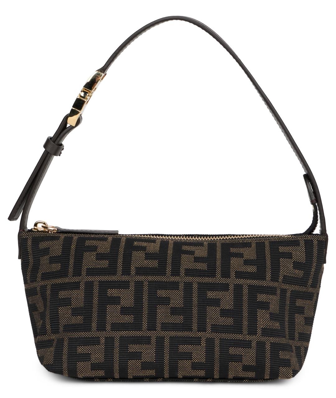 FENDI Мульти жаккардовая сумка через плечо, фото 2
