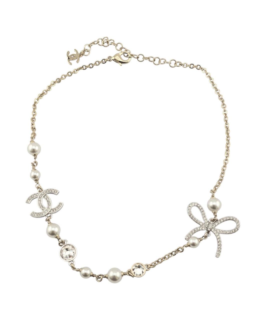 CHANEL Золотое колье, фото 1