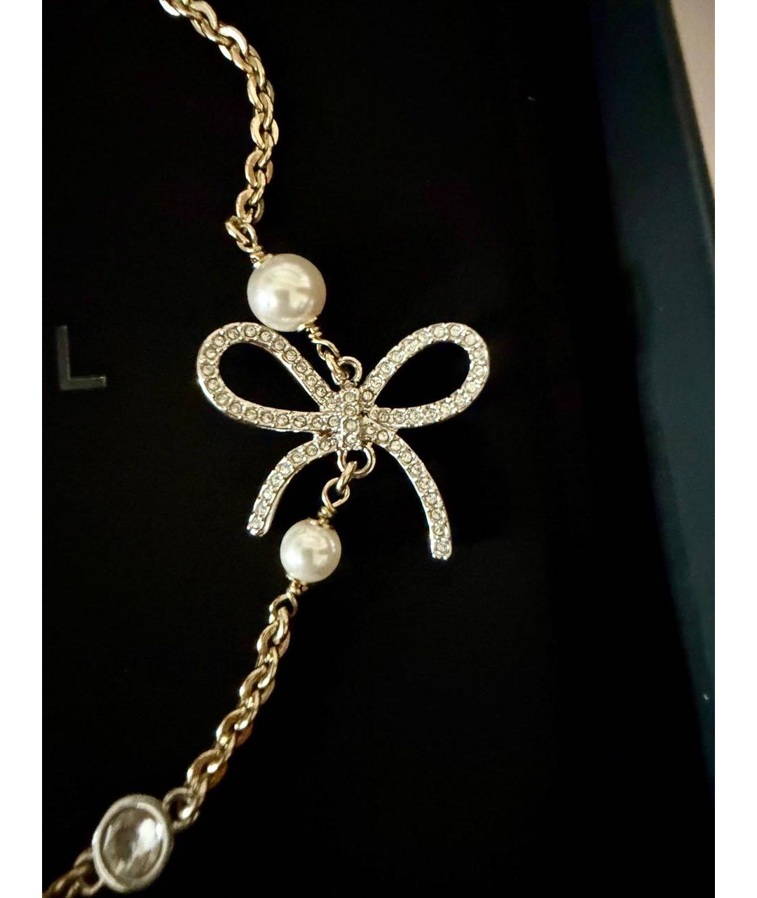 CHANEL Золотое колье, фото 3