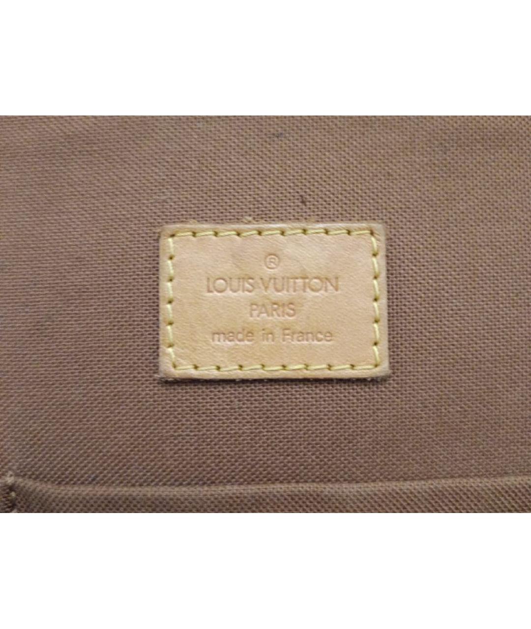 LOUIS VUITTON Коричневая сумка на плечо из канвы, фото 6