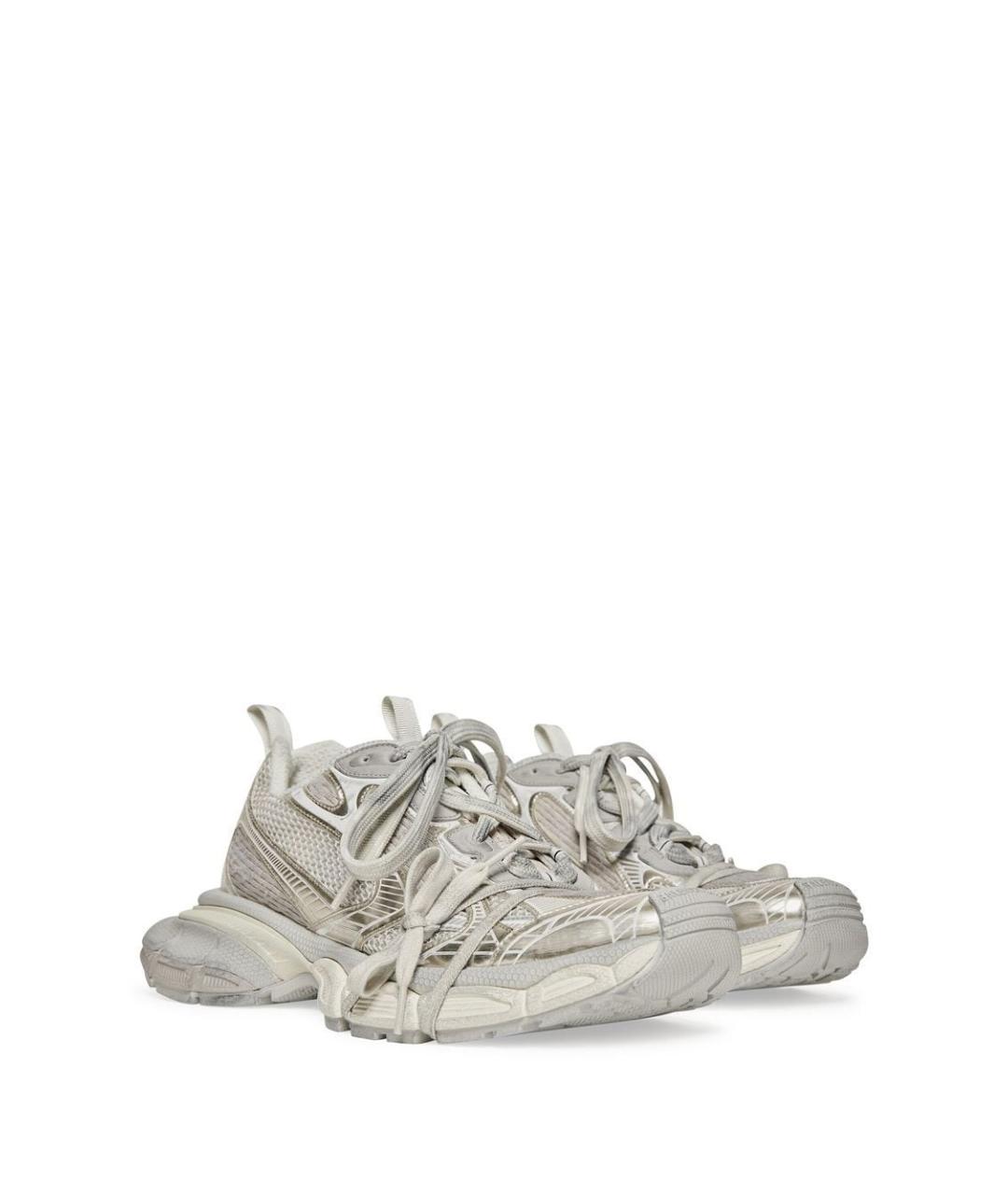 BALENCIAGA Серые текстильные кроссовки, фото 2