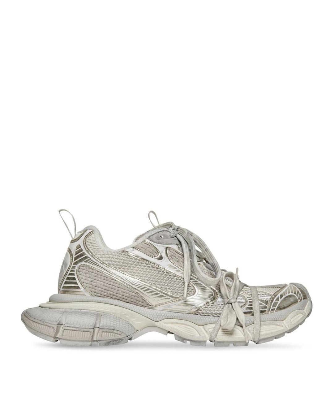 BALENCIAGA Серые текстильные кроссовки, фото 1