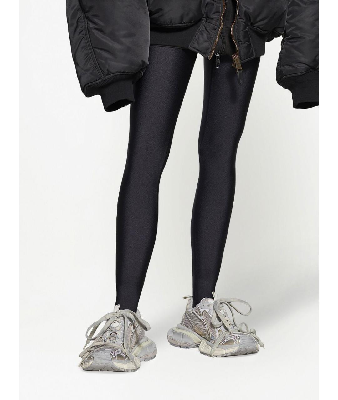 BALENCIAGA Серые текстильные кроссовки, фото 4