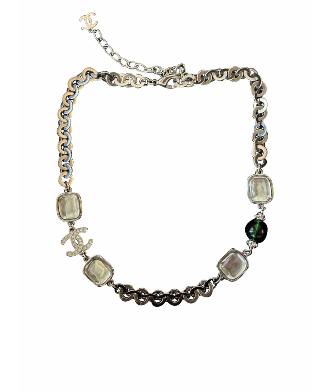 CHANEL Серебряное колье, фото 1
