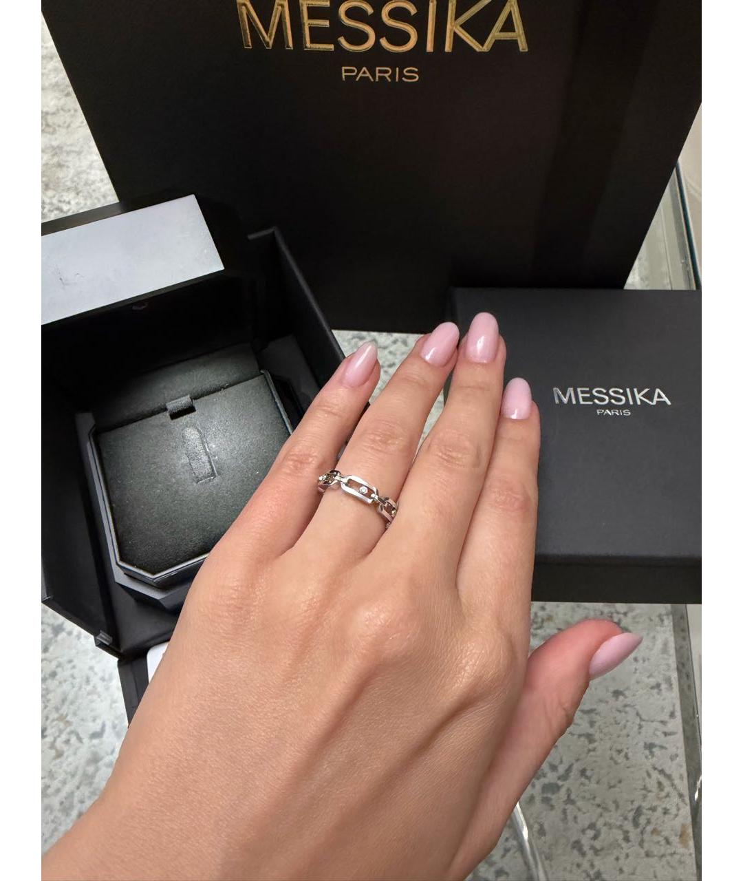MESSIKA Серебряное кольцо из белого золота, фото 5
