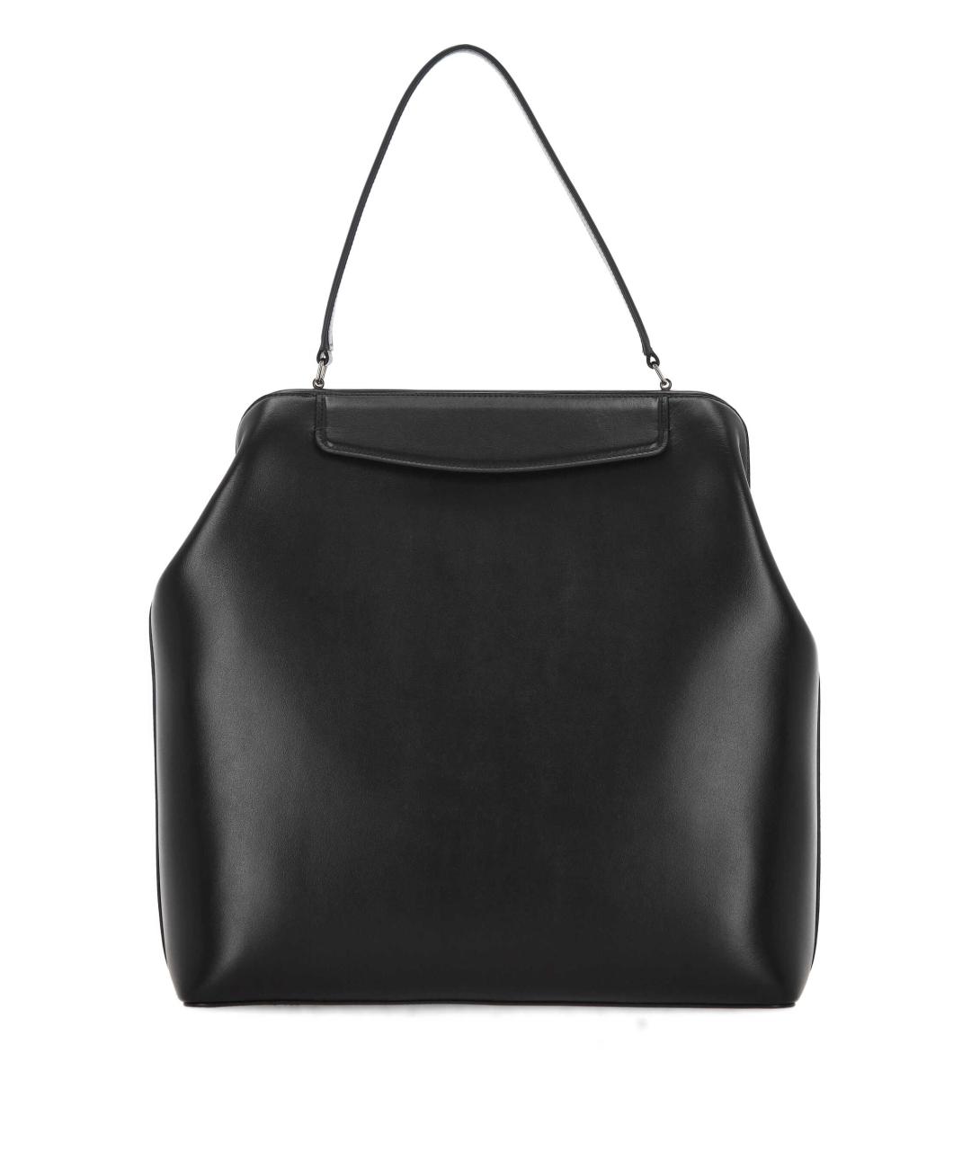 Carven Черная кожаная сумка тоут, фото 3