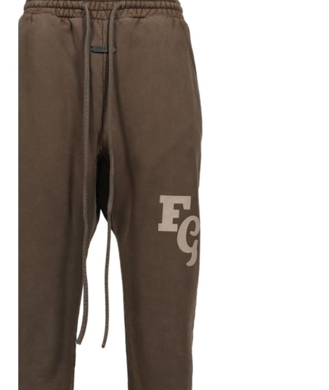 FEAR OF GOD Хаки хлопковые повседневные брюки, фото 2