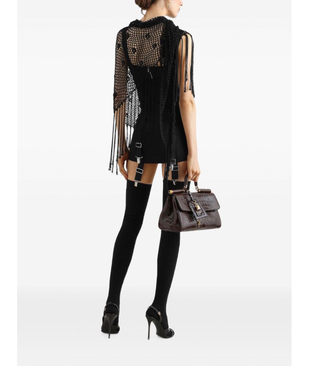 DOLCE&GABBANA Черный корсеты, фото 4