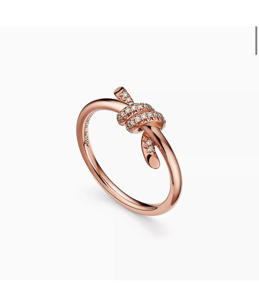 TIFFANY&CO Золотое кольцо из розового золота, фото 2