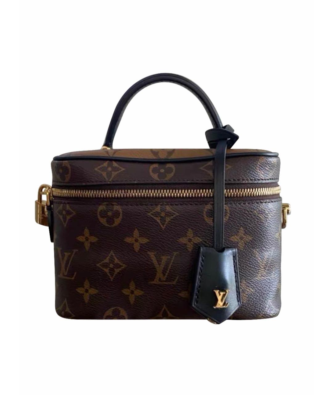 LOUIS VUITTON Коричневая сумка через плечо из канвы, фото 1
