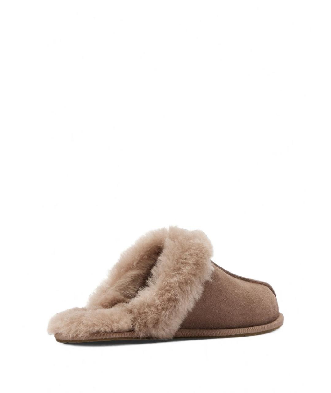 UGG Коричневые замшевые сабо, фото 2