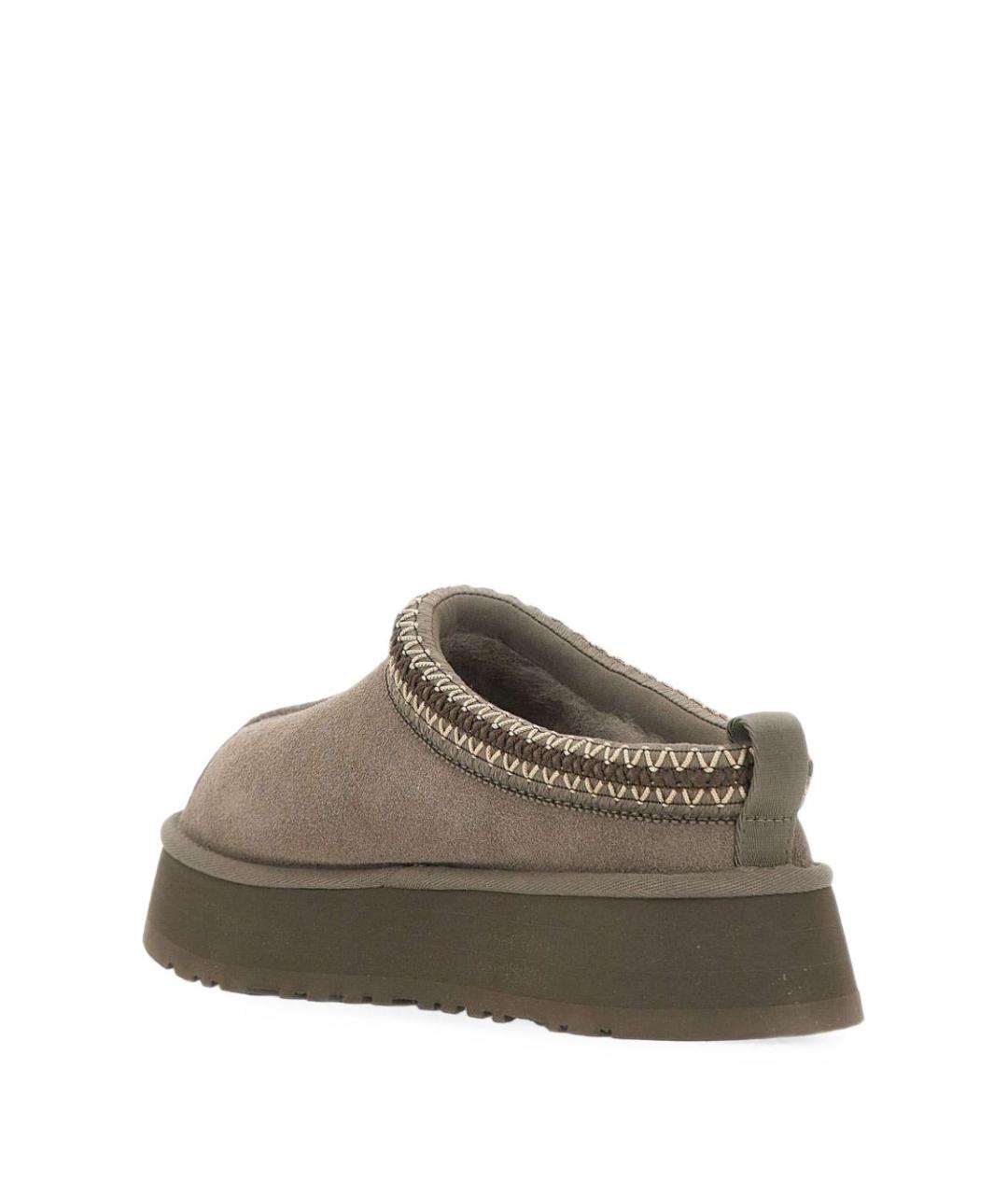 UGG Коричневые замшевые сабо, фото 2