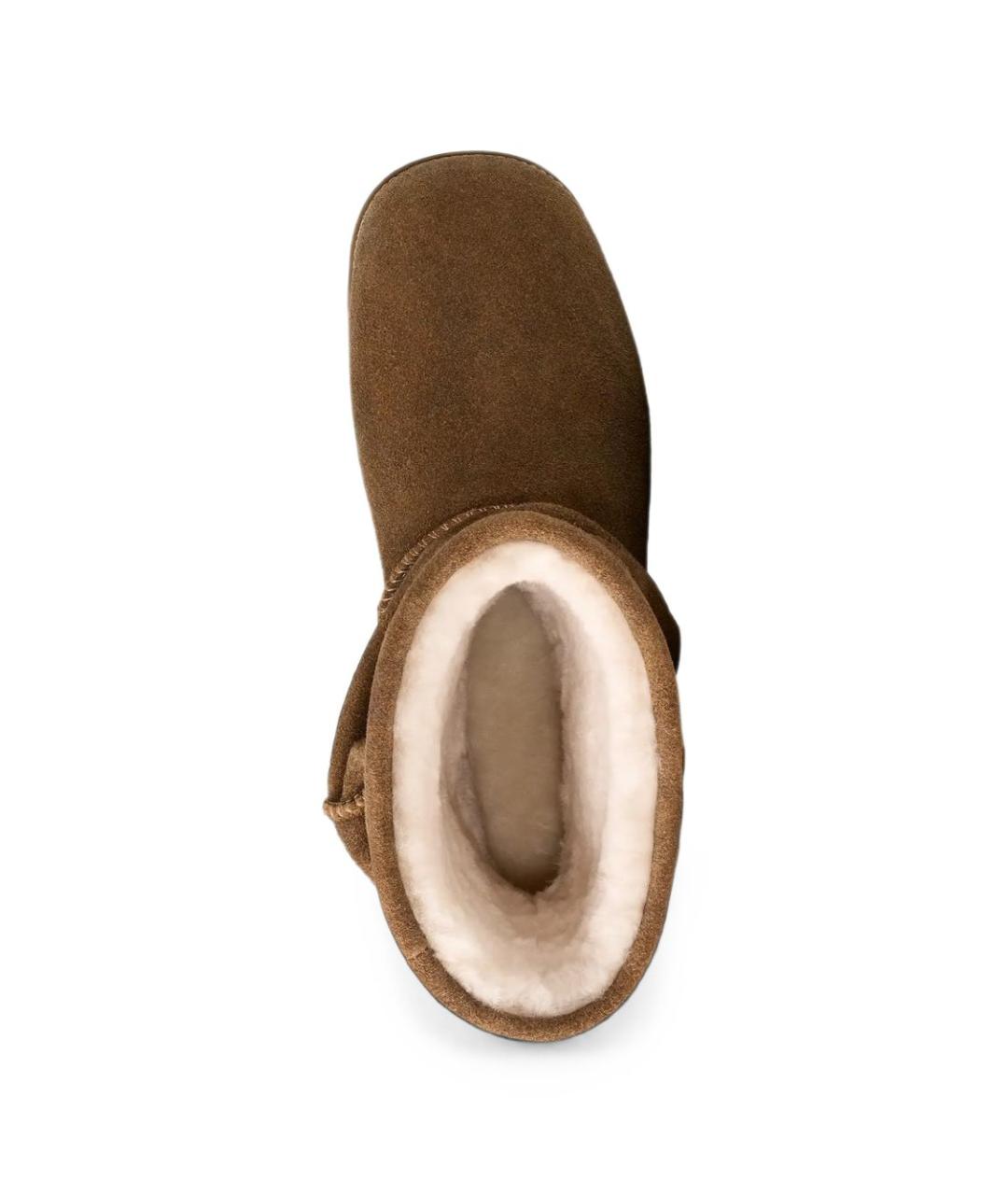 UGG Коричневые замшевые сапоги, фото 2