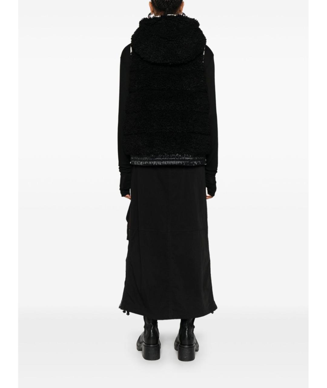 MONCLER GRENOBLE Черный жилет, фото 4