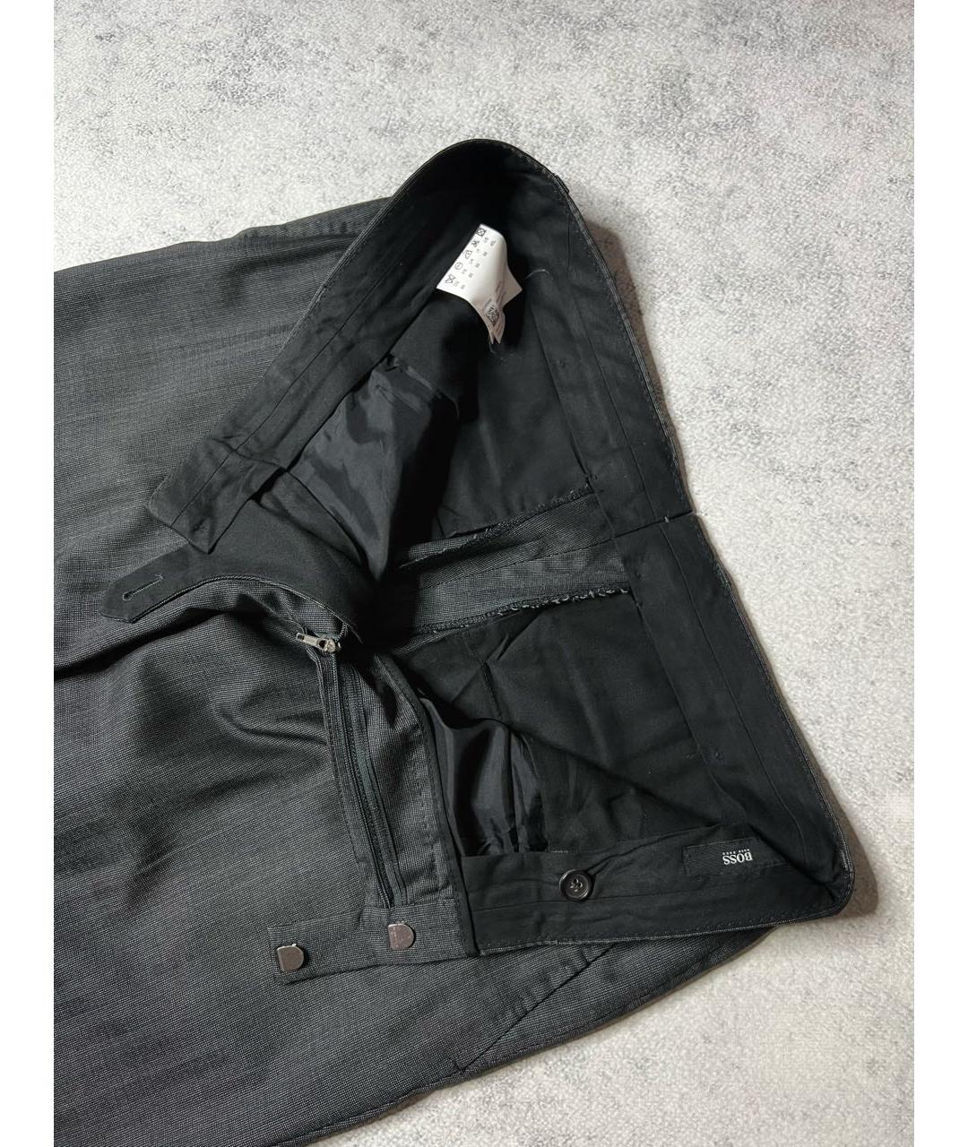 HUGO BOSS Серый костюм-тройка, фото 7