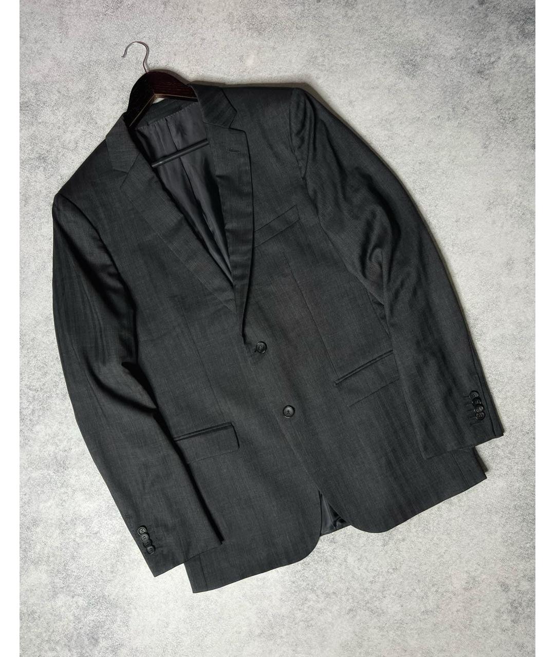HUGO BOSS Серый костюм-тройка, фото 9