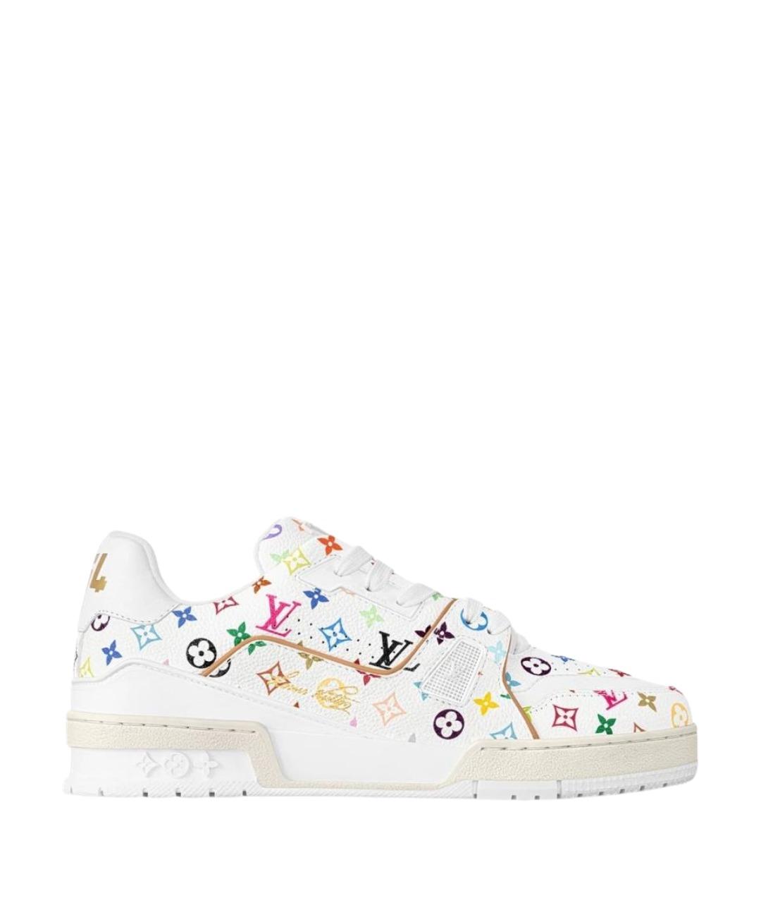 LOUIS VUITTON Мульти кожаные кроссовки, фото 1