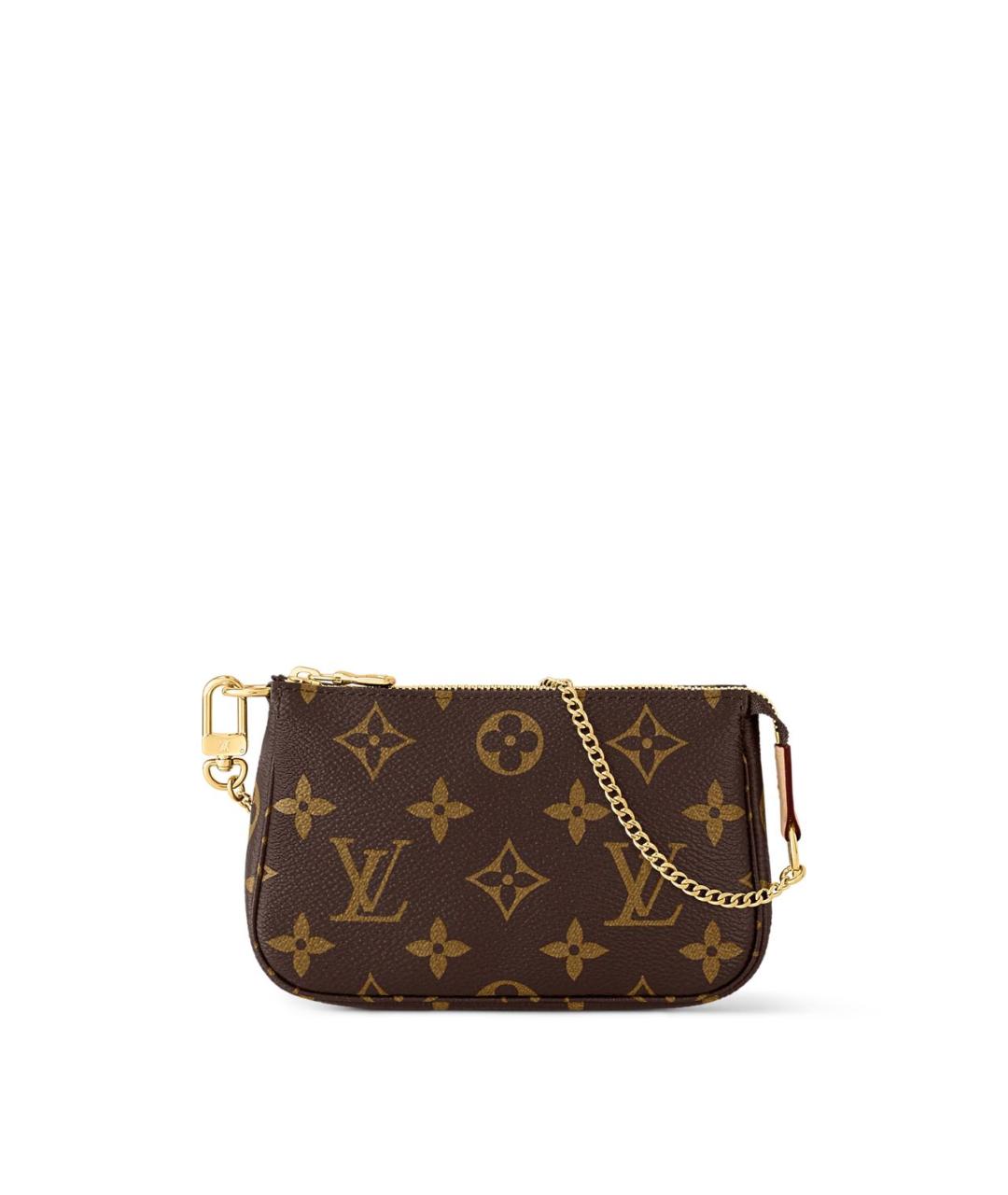 LOUIS VUITTON Коричневая сумка с короткими ручками из канвы, фото 4