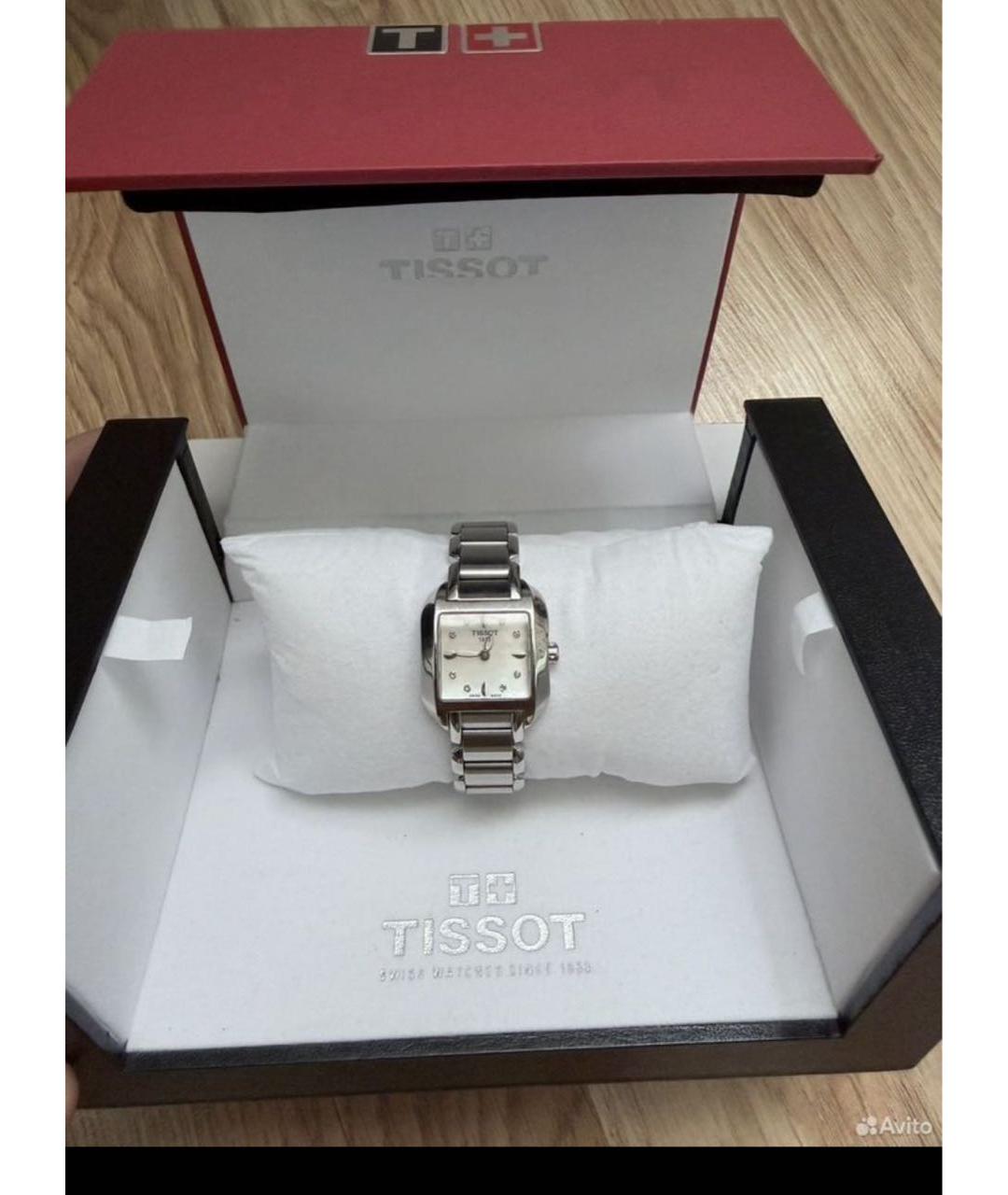 TISSOT Антрацитовые металлические часы, фото 5