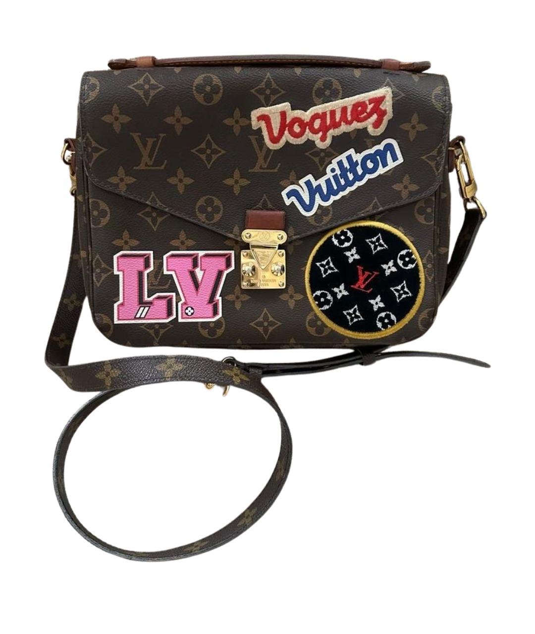 LOUIS VUITTON Коричневая сумка через плечо, фото 1