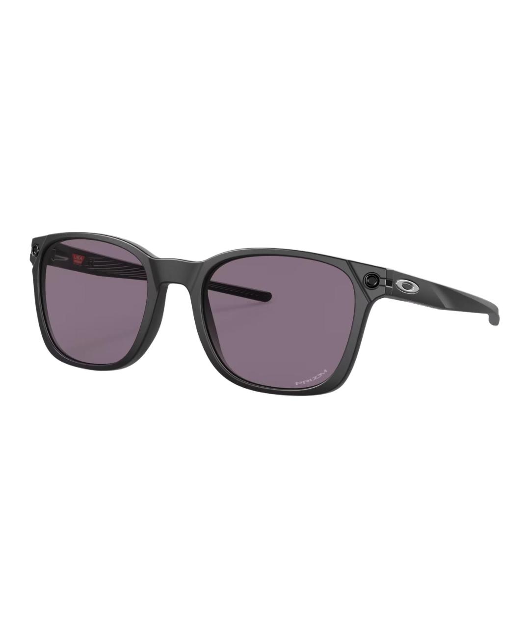 OAKLEY Черные пластиковые солнцезащитные очки, фото 1