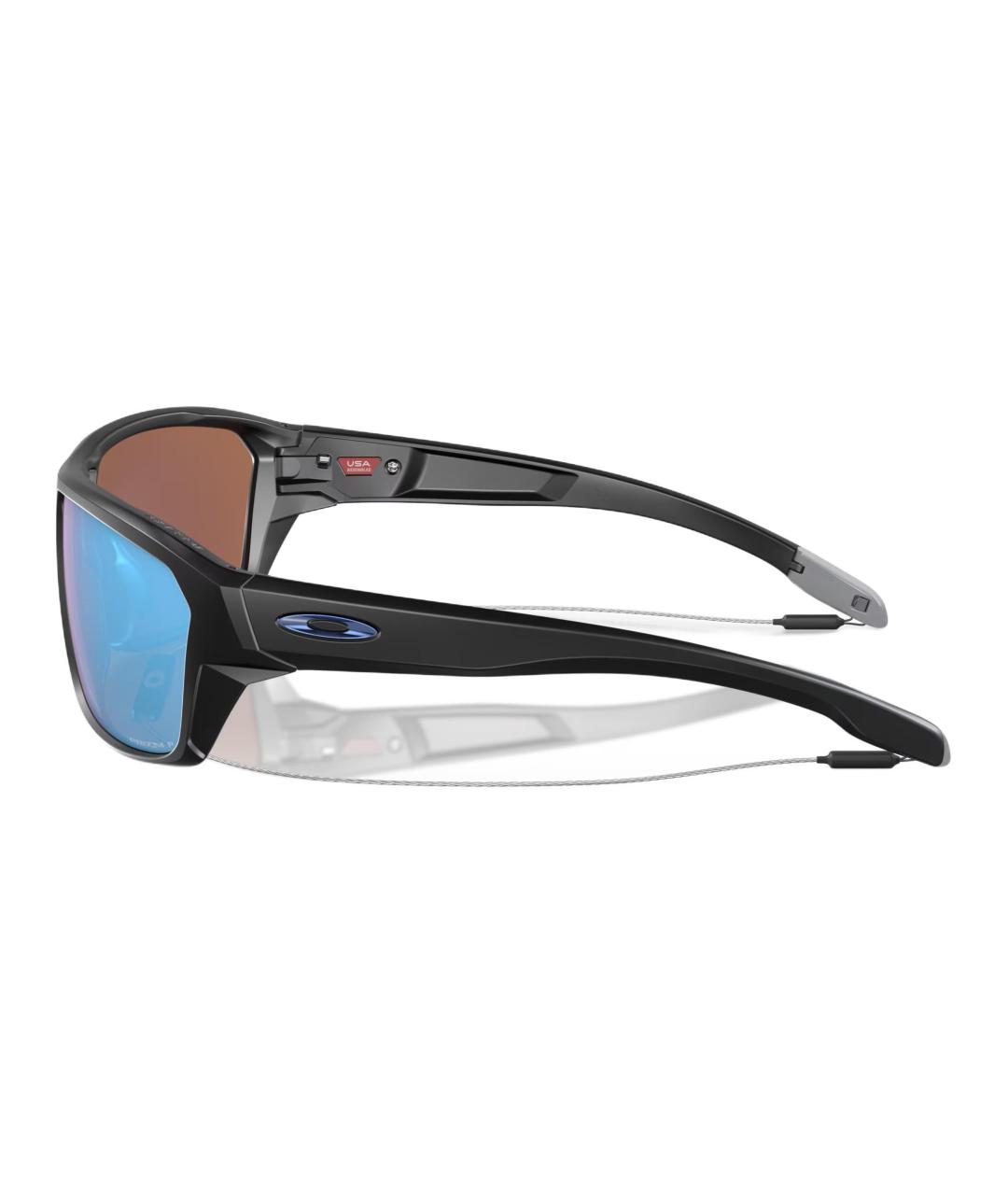 OAKLEY Черные пластиковые солнцезащитные очки, фото 3