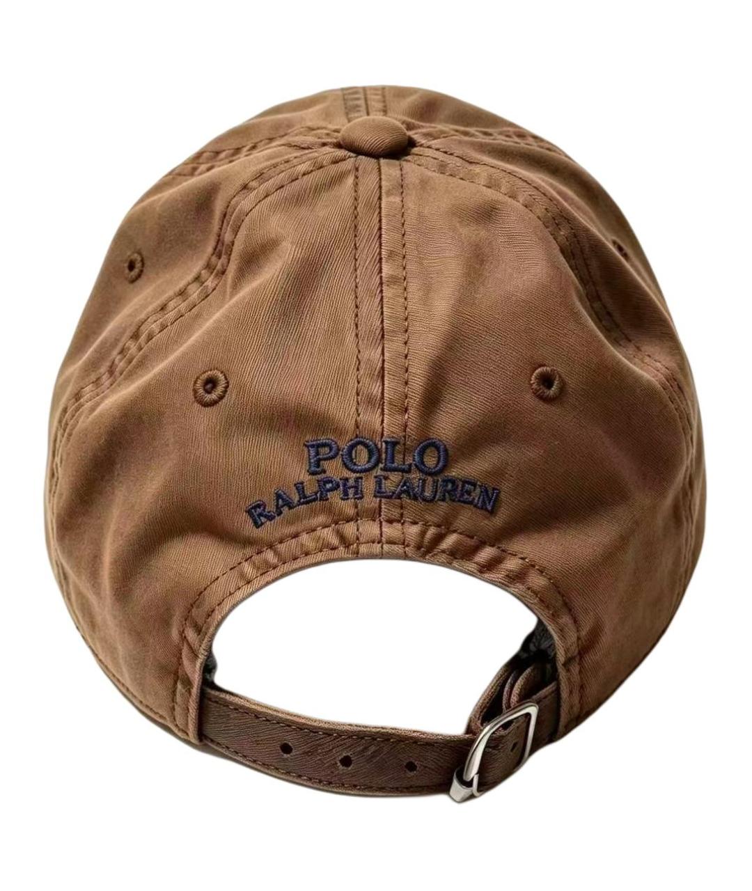 POLO RALPH LAUREN Коричневая кепка, фото 4