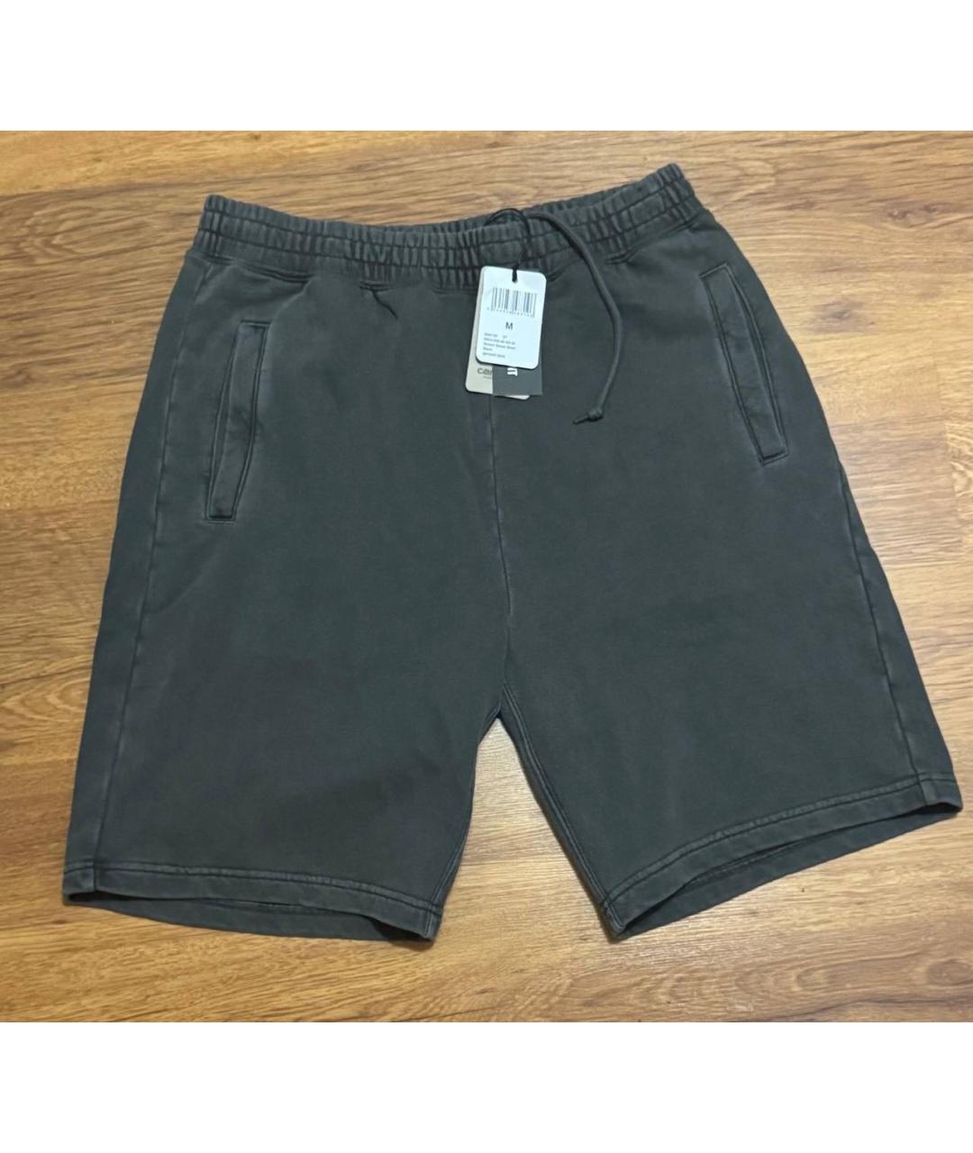 CARHARTT WIP Серые хлопковые шорты, фото 5